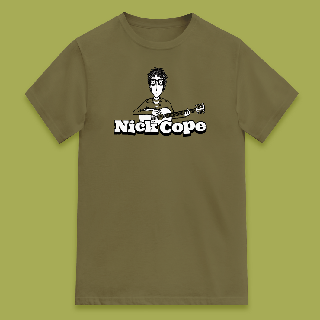 Olive Green Nick Cope T-Shirt