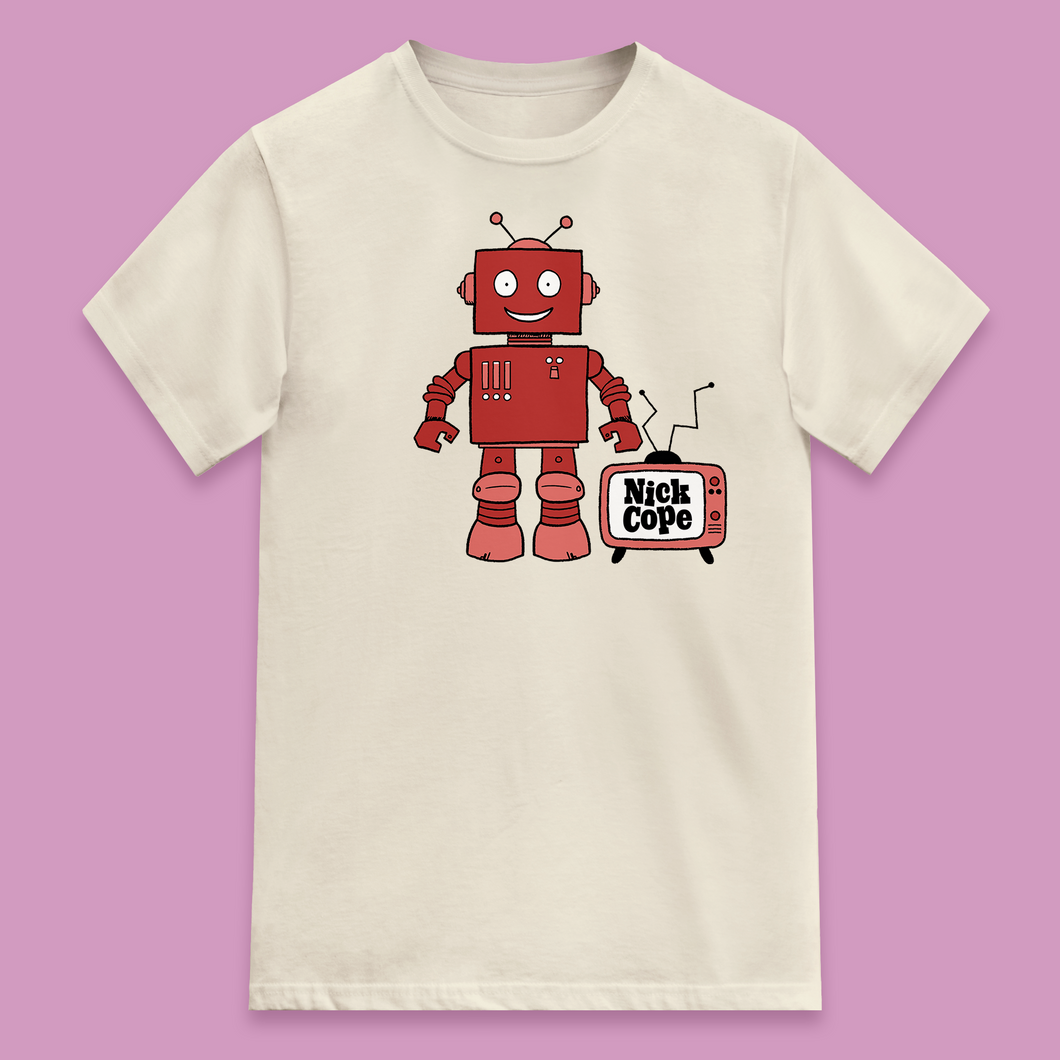 Nick Cope Ralph the Rusty Robot T-Shirt